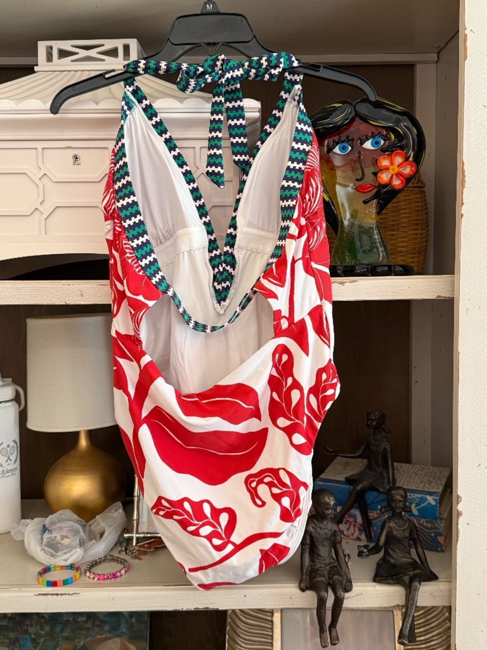 Celandine x Grace Gillespie Marcela plunged one piece swimsuit XL anthropologie - Picture 7 of 7